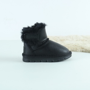 <span class=keywords><strong>Bottes</strong></span> d'hiver en peau de mouton véritable pour enfants, imperméables et antidérapantes-<span class=keywords><strong>20</strong></span> °C, chaudes, pour enfants. - Product Image 3
