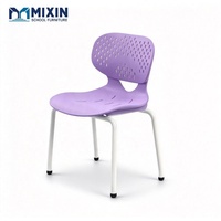 Chaise empilable moderne pour étudiants, chaises en plastique pour étudiants, mobilier de classe scolaire, lecture, écriture et usage quotidien pour les études