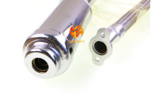 Bisiklet performansı için 80cc 110cc motor kitleri için dayanıklı 2024 yeni SUNWAY egzoz - Product Image 2
