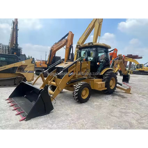 Bekas / Baru Cat420F2 Backhoe <span class=keywords><strong>Loader</strong></span> Retroexcavadora 4x4 USA Bekas Pakai CAT 430 420 <span class=keywords><strong>Loader</strong></span> 4 in 1 Bucket Lengan Teleskopik - Product Image 3