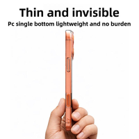 Étui de téléphone en PC rigide antichoc pour 17/16/15/14/13 avec caméra amovible, étui ultra fin