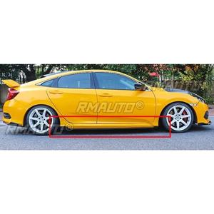 <b>Car</b> Side Skirt Lip Spoiler Extension <b>Diffuser</b> Guard Apron <b>for</b> Honda 10th Gen Civic 2016-2019 Side Skirt Splitter <b>Car</b> Accessories - Product Image 5