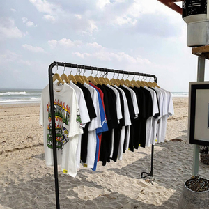 <span class=keywords><strong>Camiseta</strong></span> de Manga Corta Estampada para Hombre ALOC, 100% Algodón, Transpirable, Corte Regular - Product Image 3