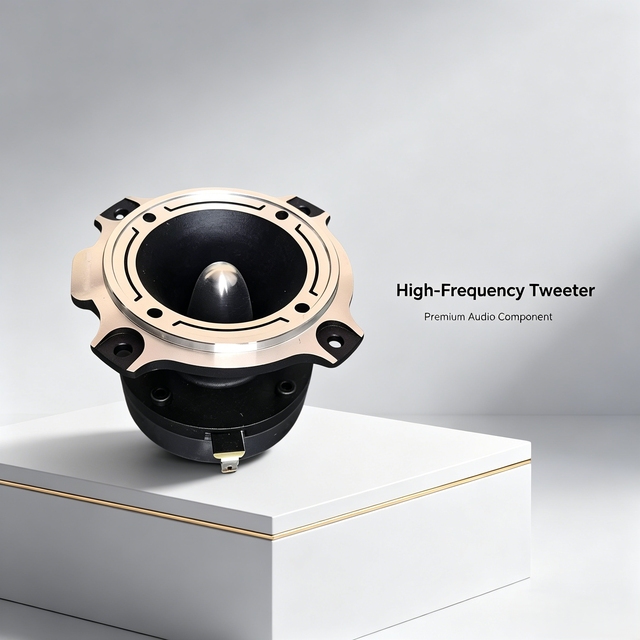 Bulk 4.5" Aluminum Car Super Tweeter Speaker High Quality Bullet Treble Horn Custom Logo for Car Audio System