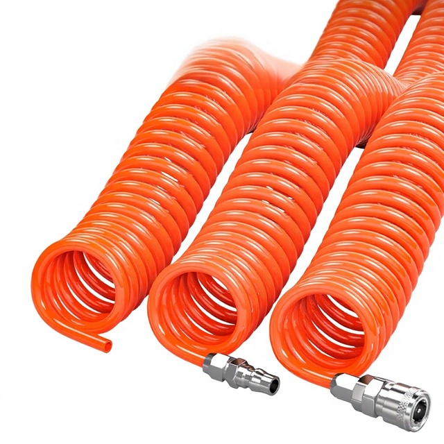 Wynns China Spring Air Compressor High Pressure Telescopic Spiral Air Hose Pneumatic Duct Connector
