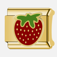 Manna Choisissez votre charme italien, nourriture, fruits, petit-déjeuner, design, charme italien en acier inoxydable pour bijoux personnalisés