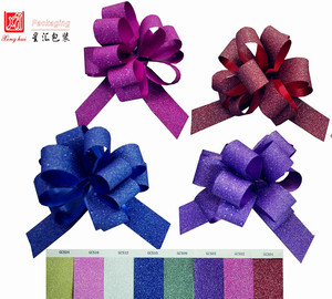 Fashion Glitter <strong>Pull</strong> <strong>Bow</strong> for Gift - Product Image 1