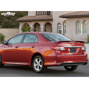 Rongsheng — becquet Led de coffre de voiture en Fiber de carbone ABS, becquet de malle arrière, pour <span class=keywords><strong>Toyota</strong></span> <span class=keywords><strong>Corolla</strong></span> 2008 2009 <span class=keywords><strong>2010</strong></span> 2011 2012, vente en gros d'usine - Product Image 4