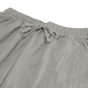 Pantaloni Sportivi in <span class=keywords><strong>Lino</strong></span> di Alta Qualità, Stile Casual con Gamba Larga per Uomo - Product Image 2