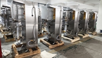 Machine de remplissage et de scellage à chaud de sachets d'eau AS-1000 Dingli, machine d'emballage de lait frais, machine d'ensachage de lait de soja