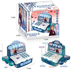 <span class=keywords><strong>Registratore</strong></span> <span class=keywords><strong>di</strong></span> <span class=keywords><strong>Cassa</strong></span> <span class=keywords><strong>Giocattolo</strong></span> Educativo per Bambini, Telefono a Pulsanti con Luci, Multifunzione in Plastica per Neonati e Bambini Piccoli - Product Image 2