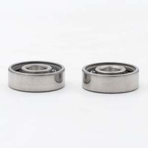 Rodamientos de Skateboard Híbridos de Cerámica 608 RS 2RS, Anillos de Acero Inoxidable con Bolas de Si3N4, Estructura de Ranura Profunda, Sellado de Precisión - Product Image 3