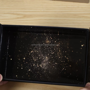 Boîtes rigides personnalisées à double porte avec couvercle magnétique, faites à la main, pour poudre libre, crème pour le visage, crème pour les yeux, nettoyant facial, sérum de soin de la peau, blush - Product Image 4