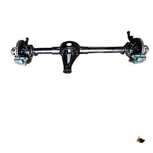 Eje Delantero de Alta Calidad de 1-2 Toneladas 4x4 para Camión o Tractor con Relación de Diferenciales Opcional y Freno de Tambor Hidráulico - Product Image 1