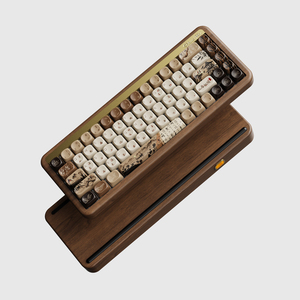 <span class=keywords><strong>Teclado</strong></span> Mecánico de Madera AKKO MU01, Procesamiento CNC de Nogal, Estructura Gasket, Teclas con Sublimación de Tinte, Interruptores Intercambiables <span class=keywords><strong>en</strong></span> Caliente CNC, Retroiluminación RGB, 2.4Ghz - Product Image 4