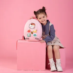 EVA Material Lightweight creative DIY backpack Children teddy bear bags for Girls and Boy large capacity waterproof satchel