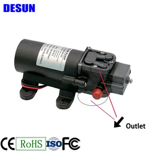 Trung Quốc Nhà Cung Cấp Hot Phổ Biến 12V 116psi Tự Mồi Xe Máy Giặt Booster DC Màng Phun Điện Máy Bơm Nước