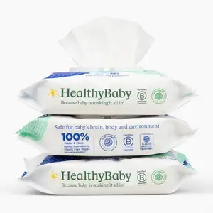 Huggies tisu tebal bayi timun dan lidah buaya 400 pemoles air sensitif berbasis 168 tisu basah bayi gulungan organik lembut alami