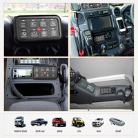Boîtier de commande universel 8 interrupteurs avec relais LED marche/arrêt 12V pour voiture, camion, bateau, VTT, SUV