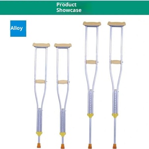 Canne <span class=keywords><strong>en</strong></span> alliage d'aluminium Chuangyu Original, réglable pour adultes et enfants, pour personnes âgées, post-fracture, épaissie, double YK710 - Product Image 3