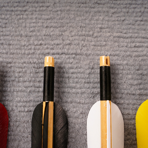 ลูกศรไม้ <span class=keywords><strong>AF</strong></span> <span class=keywords><strong>Archery</strong></span> ขนาด 85 ซม. สำหรับธนู Recurve และ Compound พร้อมขนไก่งวง - Product Image 5