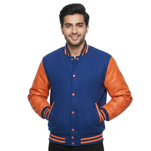 Veste de sport personnalisée pour homme de qualité supérieure, nouvelle mode, en satin de soie, veste longue et fine en satin pour homme - Product Image 1