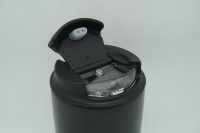 Mug à café 12 oz à double paroi en acier inoxydable, bouteille isotherme réutilisable avec poignée