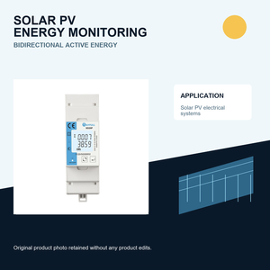 <span class=keywords><strong>Compteur</strong></span> d'énergie électrique monophasé Rayfull SD20P MID, classe 0.5S, mesure d'énergie active avec sortie impulsionnelle - Product Image 1