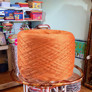 Fil à tricoter artisanal 26S/8 100% <span class=keywords><strong>coton</strong></span>, 26 couleurs, fil fantaisie uni <span class=keywords><strong>mercerisé</strong></span> pour la couture et le tissage, <span class=keywords><strong>pelote</strong></span> de 250g - Product Image 3