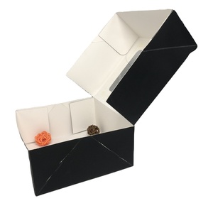 Wholesale Folding Recyclable Cheap White Packaging Kraft Paper Custom Logo High Quality Cake Paper <b>Box</b> With Window - Product Image 1