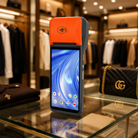IMachine AP12 PLUS Android 14.0 4G NFC Tarjeta SIM Bluetooth Máquina de Pago POS de 5 Pulgadas con Impresora Térmica para Restaurantes y Supermercados