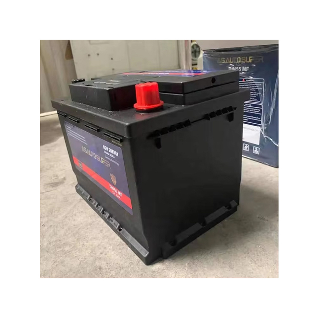 Wholesale 12V 55AH Lead Acid Car Battery DIN55 MF New Auto Batteries From Manufacturer
