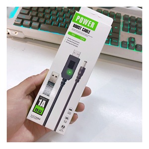 Cable de alimentación <span class=keywords><strong>USB</strong></span> a CC promocional, 5V a 12V, voltaje <span class=keywords><strong>Usb</strong></span>, Cable convertidor de refuerzo de potencia, alta potencia para enrutador, adaptador WIFI - Product Image 6