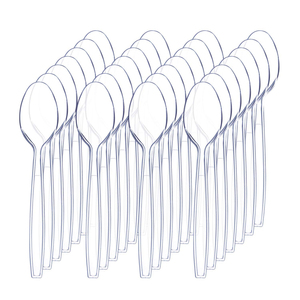 Juego <span class=keywords><strong>de</strong></span> Cubiertos Tradicional Retro Reutilizable <span class=keywords><strong>de</strong></span> 5 Piezas con Mango <span class=keywords><strong>de</strong></span> Bambú y Acero Inoxidable con Acabado Mate para Viajes, Hogar, Restaurante y Fiestas - Product Image 3