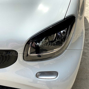 ชุดแต่งไฟหน้ารถยนต์ Mercedes Benz Smart 2014+  ฝาครอบไฟหน้า  คิ้วไฟหน้า  ของตกแต่งไฟหน้า  อุปกรณ์ตกแต่งรถยนต์ - Product Image 5
