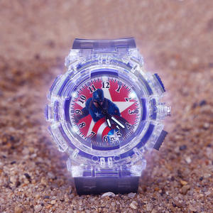 Captain Hero Kids <strong>Watch</strong> - LED Light up &amp; Analog Quartz <strong>Watch</strong> for Children, Educational <strong>Time</strong> <strong>Teacher</strong> - Product Image 3
