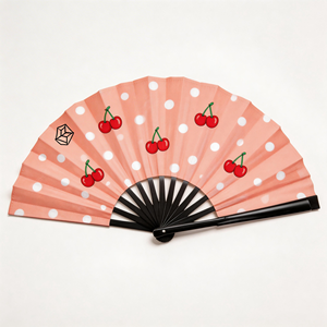 Abanicos Tradicionales Hechos a Mano, Abanico Plegable con Logotipo Personalizado, Abanico de Bambú con Sonido al Abrir, Abanico Promocional Personalizado - Product Image 3