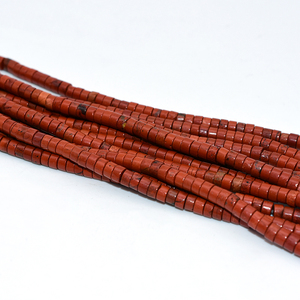 Perles rondes en jaspe rouge de <span class=keywords><strong>2</strong></span>*4 mm pour la fabrication de bijoux, <span class=keywords><strong>assurance</strong></span> commerciale - Product Image 1