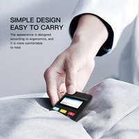 Lector de Tarjetas Z70 3 en 1, Mini Terminal POS Móvil con Bluetooth, Lector de Tarjetas Inteligentes con Chip MSR y NFC para Seguridad Social