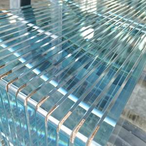 Verre de sécurité trempé plat 6-19 mm, bord poli, perçage personnalisé, verre trempé pour balustrade, fenêtre, cloison, décoration murale, CE - Product Image 5
