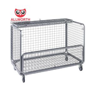 Estante de almacenamiento de equipos escolares para niños de alta calidad, jaula de bolas, estante de exhibición deportivo de acero - Product Image 6