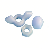 Cache-écrous décoratifs en nylon en forme de dôme pour protection des écrous hexagonaux en plastique
