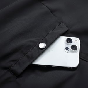 . Blouson aviateur respirant pour hommes avec fermeture éclair sur le devant tissu léger avec poignets et col côtelés parfait pour un usage quotidien décontracté - Product Image 1