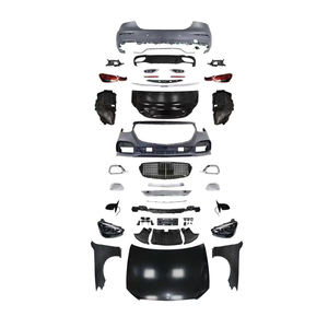 Sistemas de carrocería mejorados Xenplus con lámparas automáticas de rejilla de parachoques delantero y trasero para Benz W212 a W213 estilo <span class=keywords><strong>Maybach</strong></span> sin corte - Product Image 1