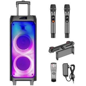 มืออาชีพคู่6นิ้วไม้ออดี้กล่องไฟลำโพงพร้อมลำโพง <span class=keywords><strong>Vibe</strong></span> คุณภาพเสียงรถเข็น - Product Image 1