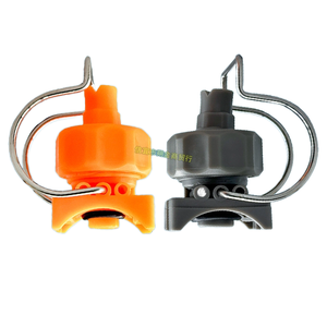 Outil de nettoyage universel réglable en forme d'éventail avec <span class=keywords><strong>buse</strong></span> en <span class=keywords><strong>plastique</strong></span> à fixation par pince, angle de pulvérisation à 360°, souffleur d'air compatible époxy, jaune pour - Product Image 1