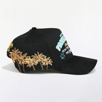 Envío Rápido, Gorras G5 de 5 Paneles, Visera Curva de Gamuza, Forro de Satén, Diseño Personalizado, Gorra de Béisbol Bordada en 3D con Pedrería