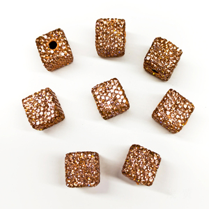 14mm vuông pha lê Rhinestone tự làm đồ trang sức làm Bling quyến rũ shinning lỏng thạch và hạt đất sét - Product Image 6