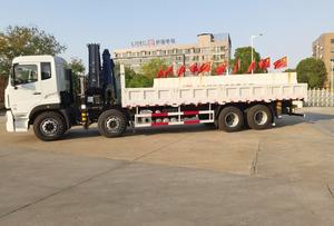 Dongfeng 8x4 grúa móvil plegable grúa montada en camión con 20Ton 25Ton 30Ton capacidad de elevación para la venta - Product Image 6
