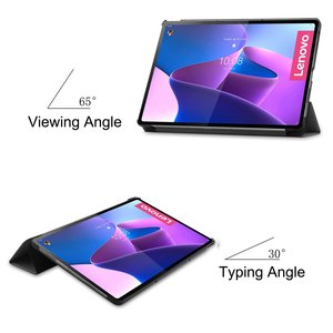 Funda con soporte tríptico inteligente de cuero PU para tableta TCL <span class=keywords><strong>TAB</strong></span> <span class=keywords><strong>10s</strong></span> 9080G de 10.1 pulgadas 2021 - Product Image 3